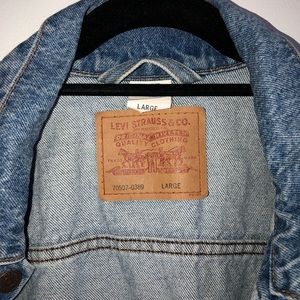 Large Levi Jean Jacket